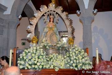 Procesión de la Inmaculada Concepción en Jinámar (Foto Francisco Javier Santana)
